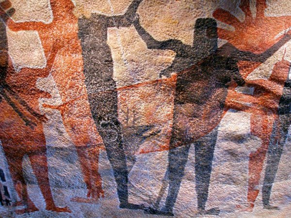 Наскальная живопись Калифорния