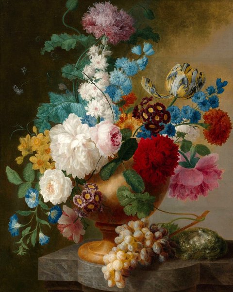 Ян Ван хейсум. Цветы