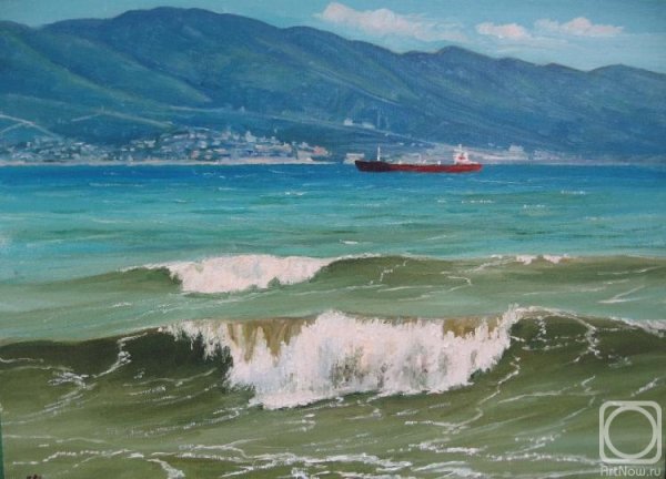 Художник Амбурский Андрей морские пейзажи