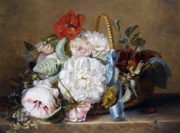 Натюрморт Paulus Theodorus van Brussel