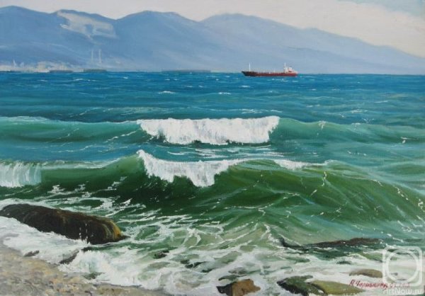 Цемесская бухта Новороссийск живопись