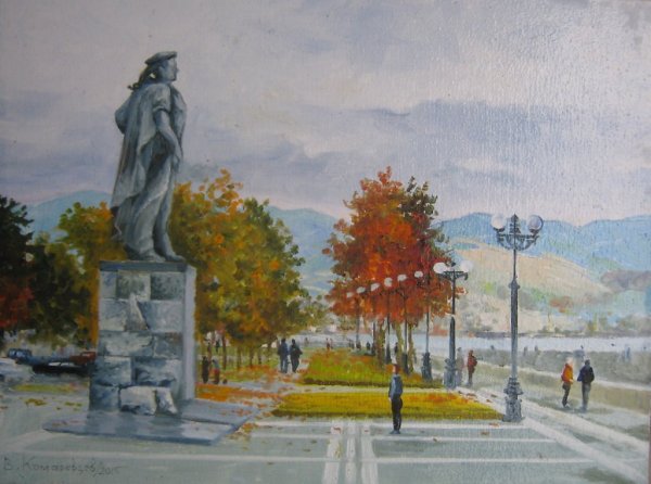 Город герой Новороссийск пейзаж