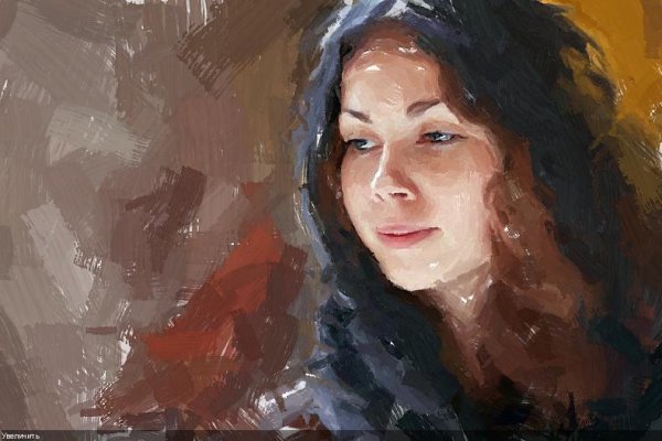 Цифровая живопись портрет масло
