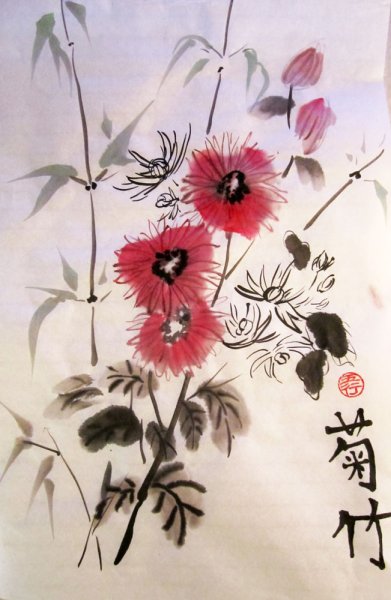 Уси китайская живопись