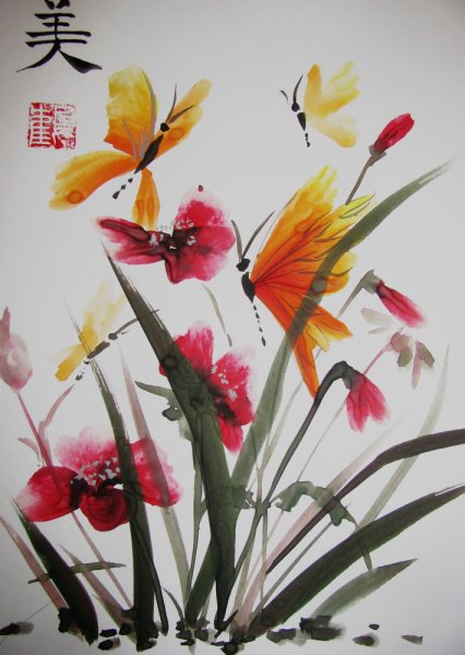 Усин китайская живопись