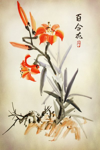 Пять стихий китайская живопись