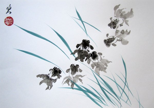 Птицы в китайской живописи у-син