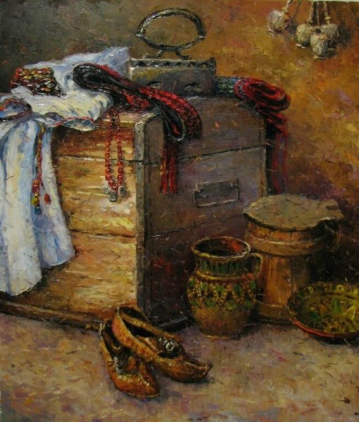 Старинный Бабушкин сундук