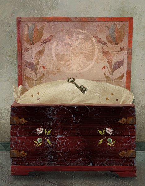 Сундук в живописи