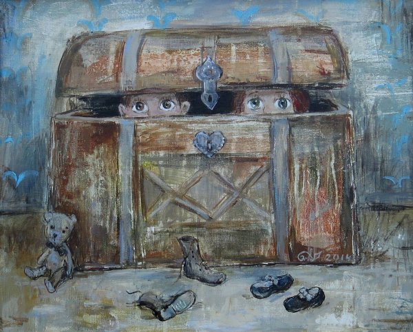 Художница Нино Чакветадзе картины