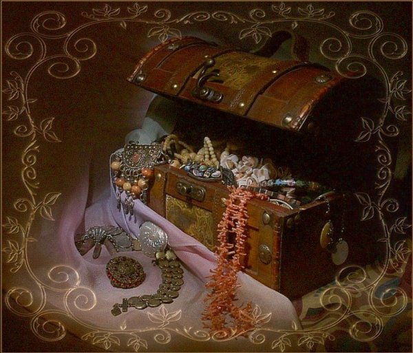 Сундук в живописи