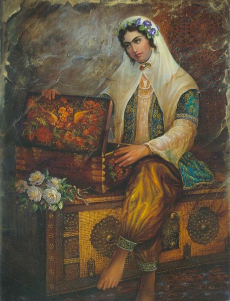 Сундук в живописи