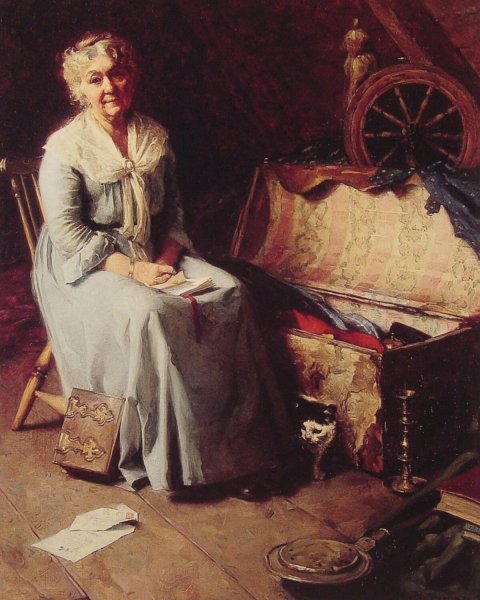 Сундук в живописи