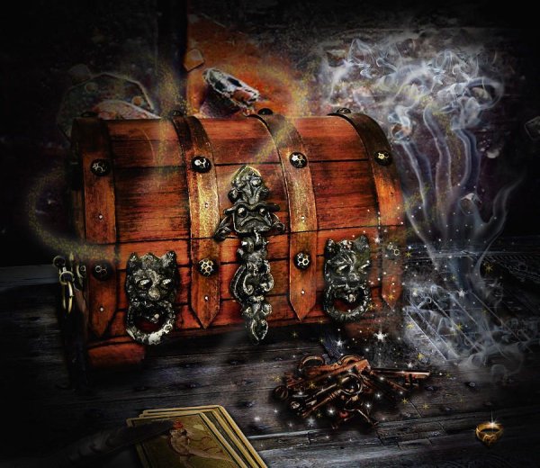 Сундук картина