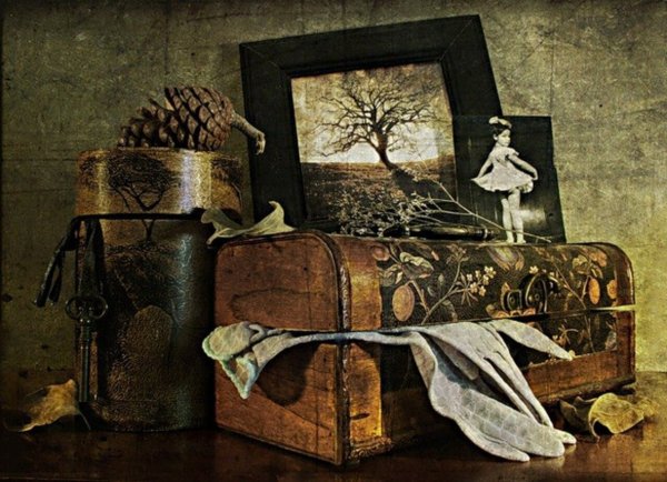 Натюрморт в стиле ретро