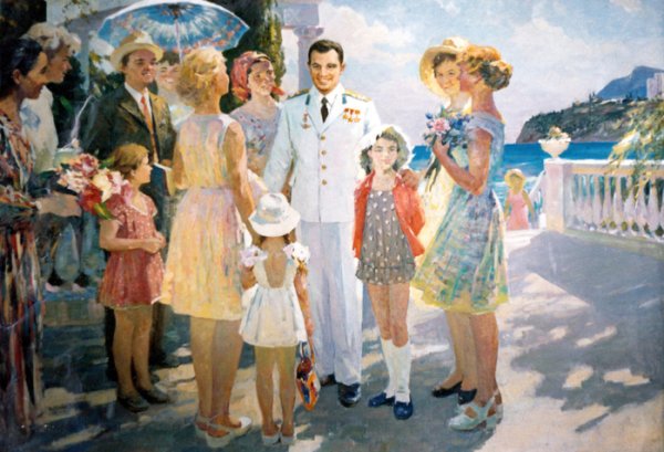 Цветкова Валентина Гагарин в Алуште