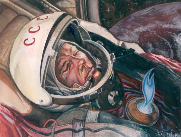 Юрий Гагарин аниме