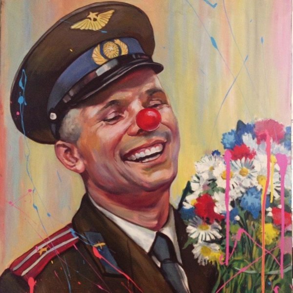 Юрий Гагарин картина