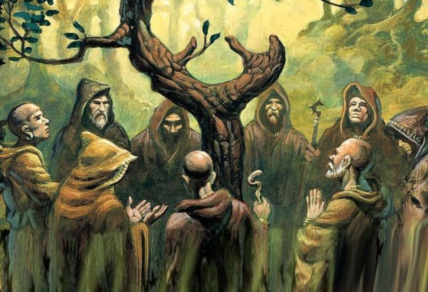 Кельтские жрецы друиды