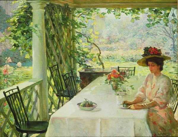 Поленов чаепитие