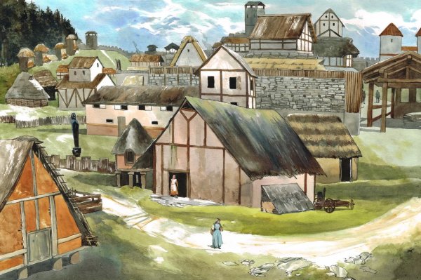 Галлы деревня