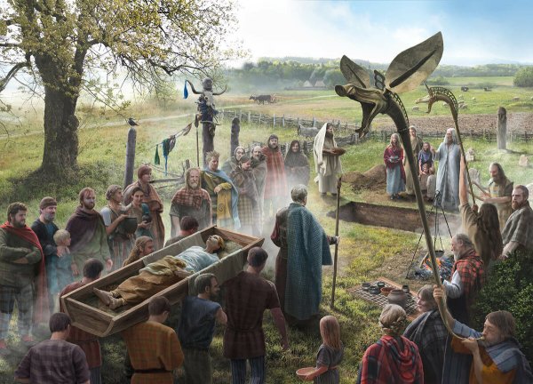 Друиды кельтов жертвоприношение