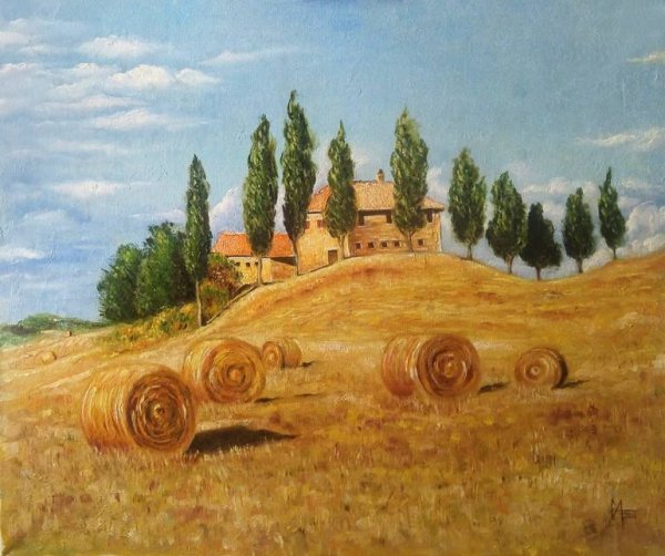 Ван Гог стога сена в Провансе