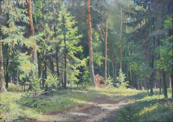 Картина Шишкина еловый Бор