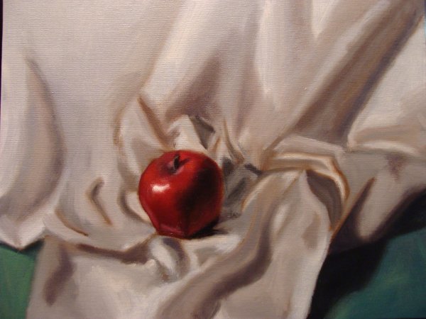 Академическая живопись акварель драпировка