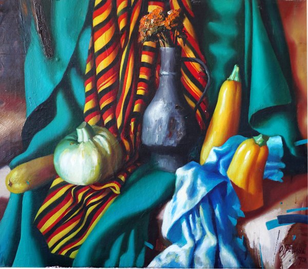 Драпировка живопись