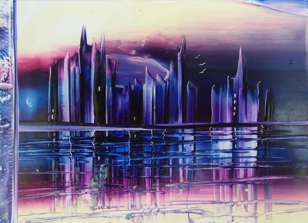 Тони Шерман энкаустика