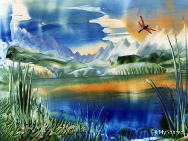 Картины техника энкаустика