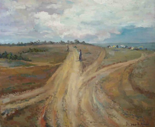 Жуковский художник картины дорога