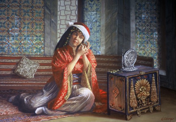 Художник Kamil Aslanger  гарем