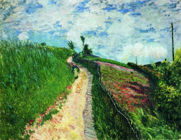 Сислей картина поле