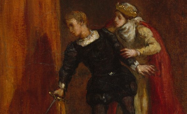 Эжен Делакруа Гамлет