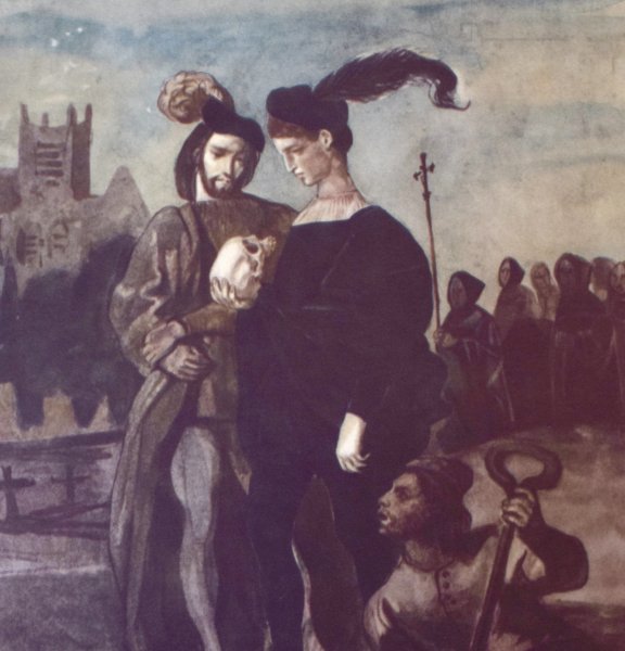 Шекспир Гамлет и Офелия