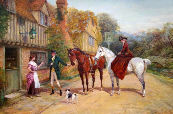 Хейвуд Харди прогулка на лошадях