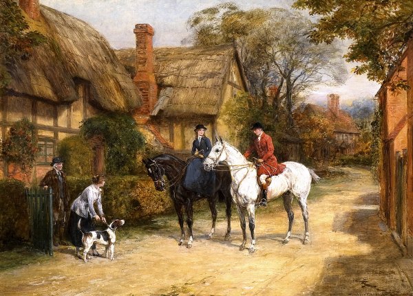 Английский художник Хейвуд Харди 1842-1933