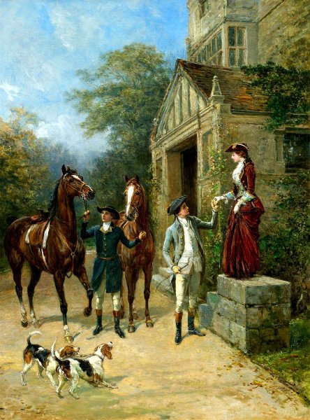 Художник Хей-Вуд Чарльз (1856-1927) Англия