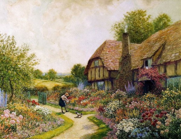 Художник Хей-Вуд Чарльз (1856-1927) Англия