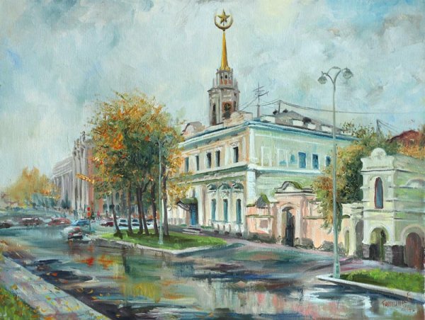 Плотинка Екатеринбург пейзаж