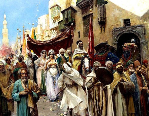 Багдадский халифат картина художник