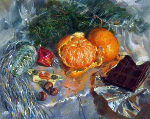 Мария Павлова Рождество картины