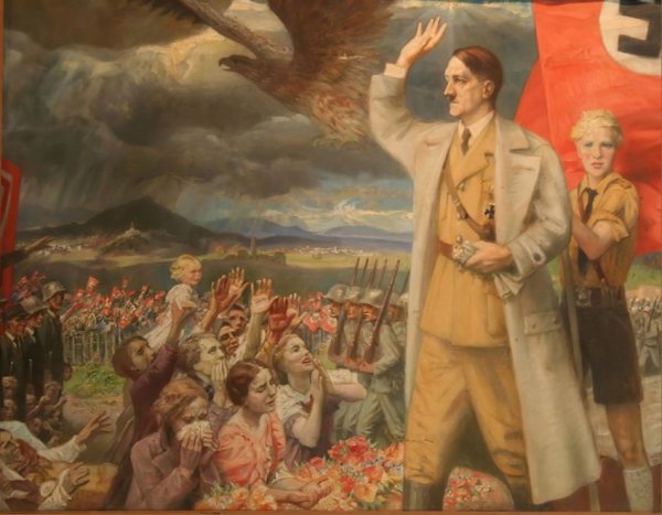 Хуберт Ланцингер Гитлер-знаменосец