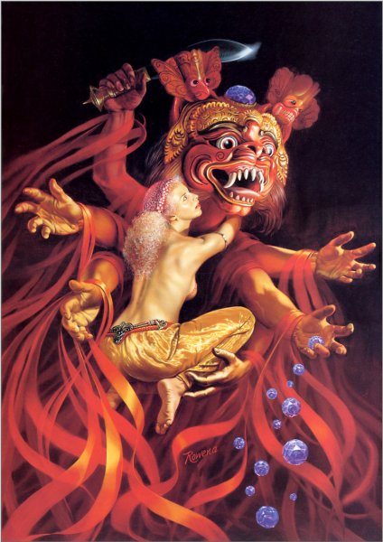 Одилон Редон картины ангел