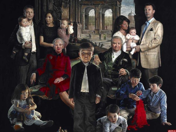 Даниэль Шульц семейный портрет