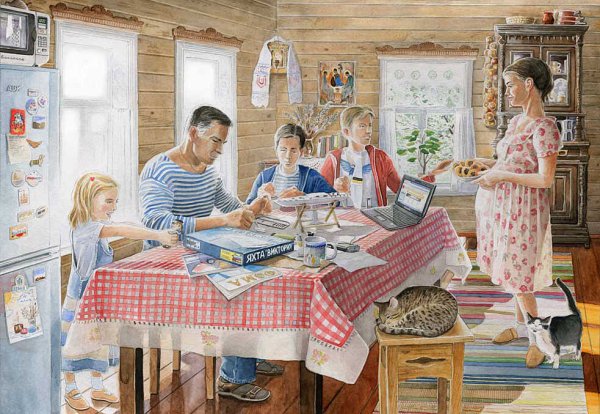 Художник Борис Заболоцкий картины