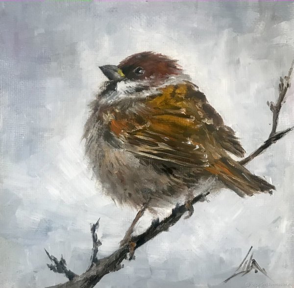 Птица с картины т.Шарковой