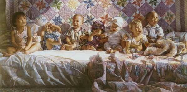 Стив Хэнкс художник дети